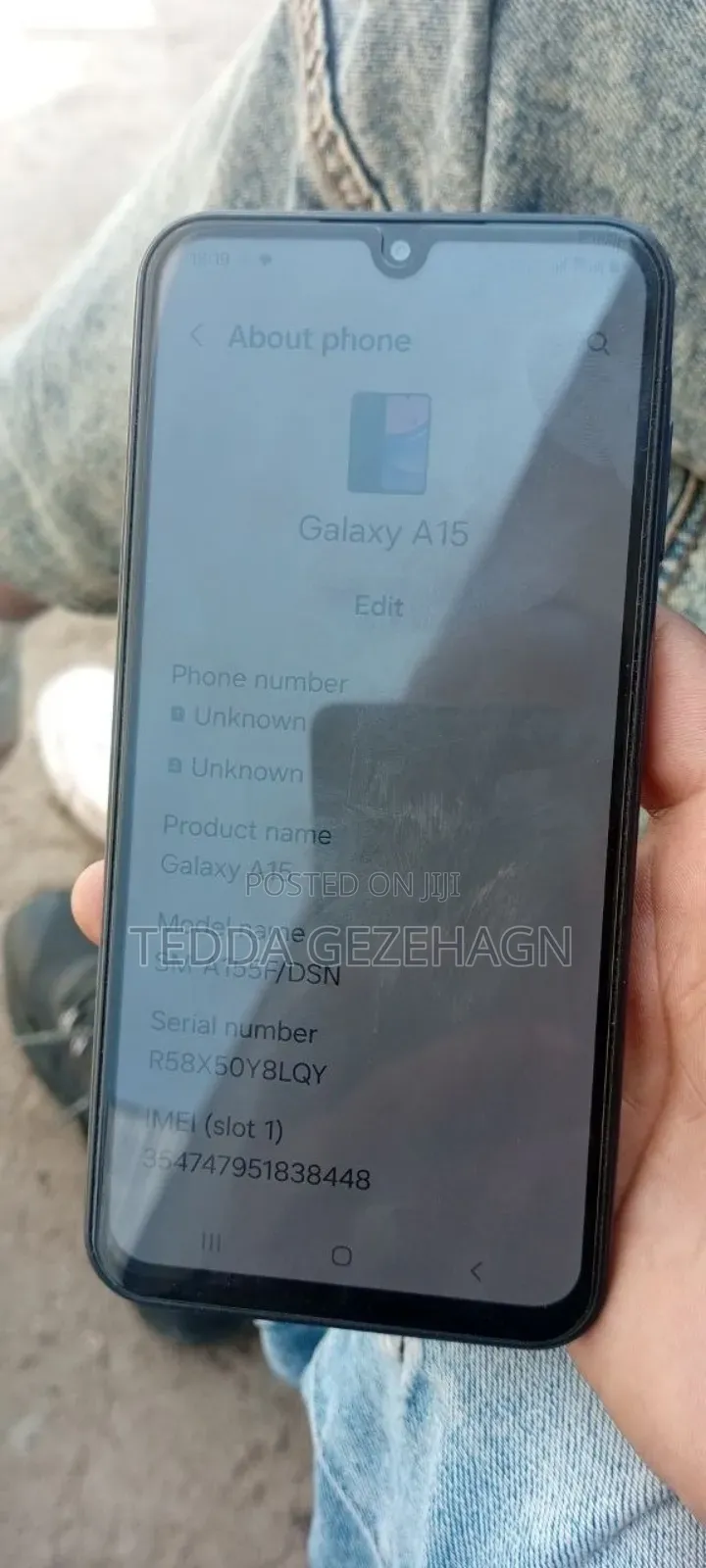 Samsung Galaxy A15 128 GB Black