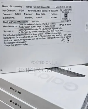 New Samsung Galaxy Tab A9+ 128 GB