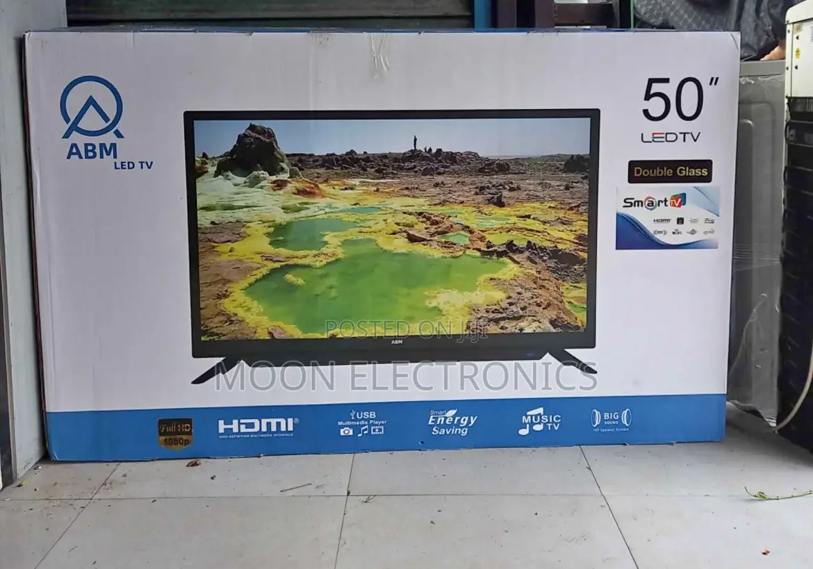  Abm 50” Smart Tv – Big Screen, Smart Features!