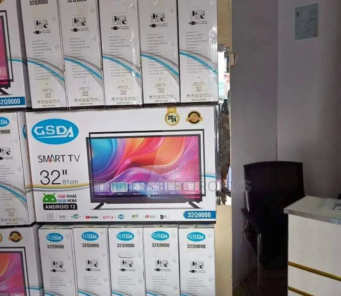 Gsda 32′′ Smart Android Tv – Compact, Smart Value-Packed!