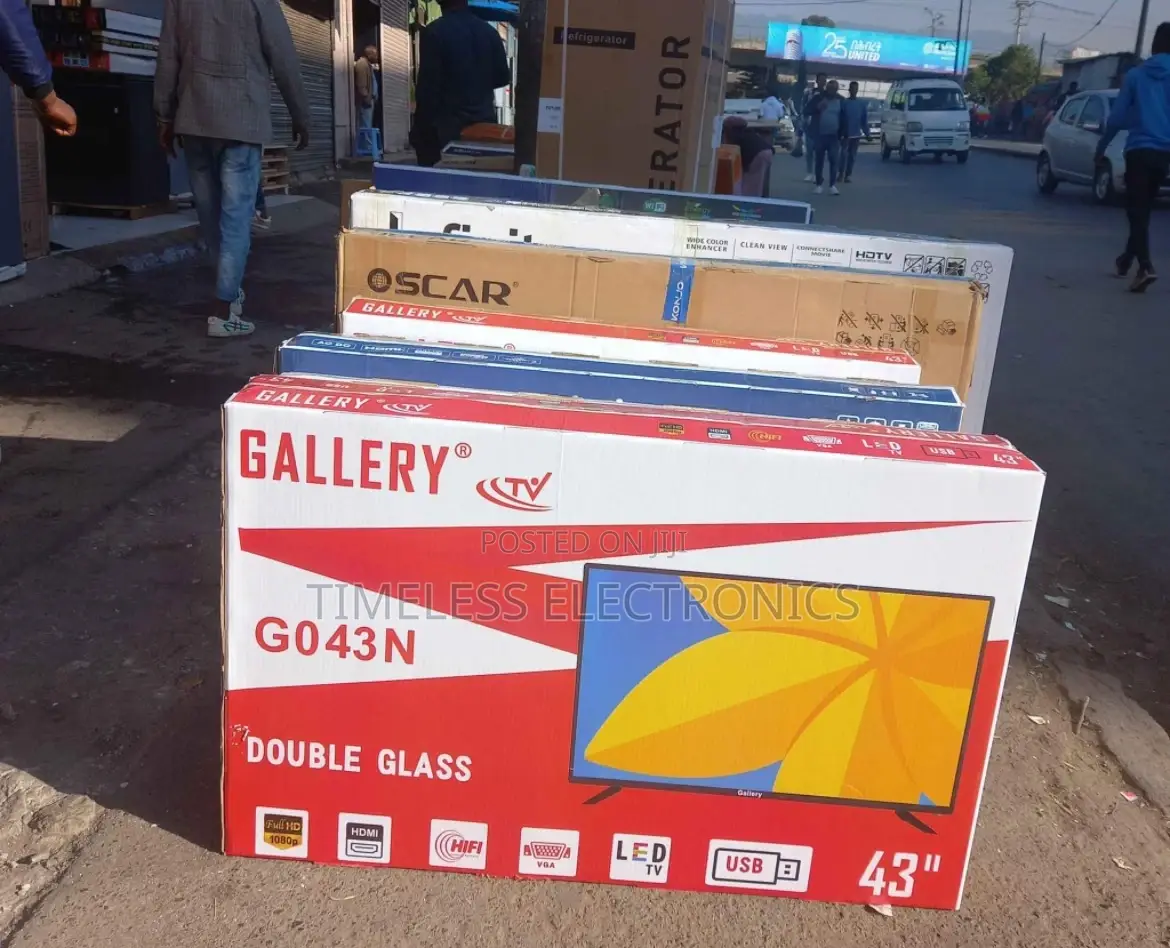  Gallary 43′′ Smart Tv – Double Glass, Smart Features, Great Value!