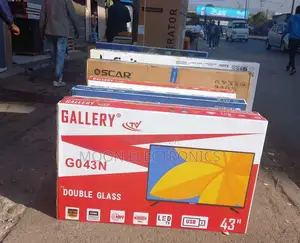 Gallary 43′′ Smart Tv – Double Glass, Smart Features, Great Value!