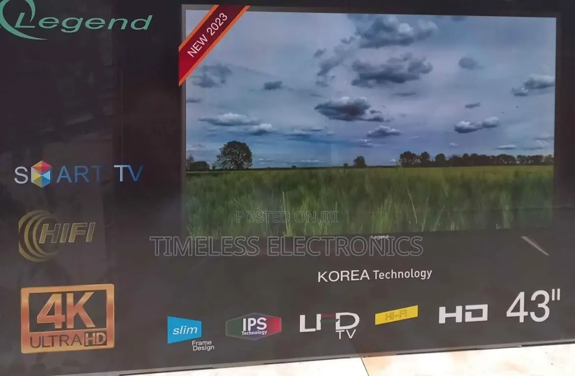  Legend 43” Smart Tv – Stylish Design, Smart Features!