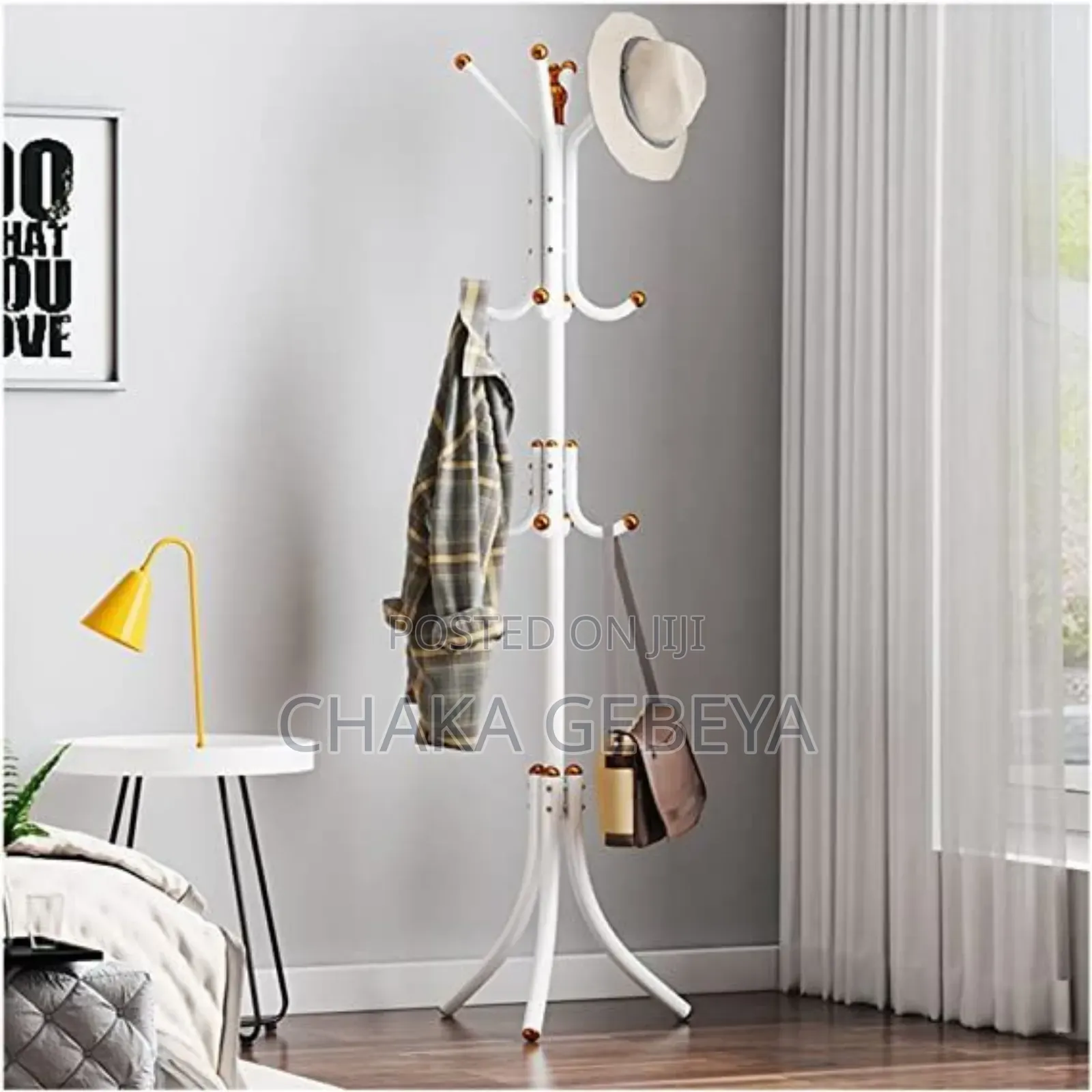 Multi-Hook Clothing Rack