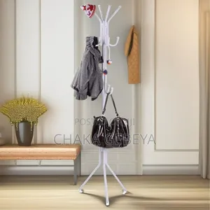Multi-Hook Clothing Rack