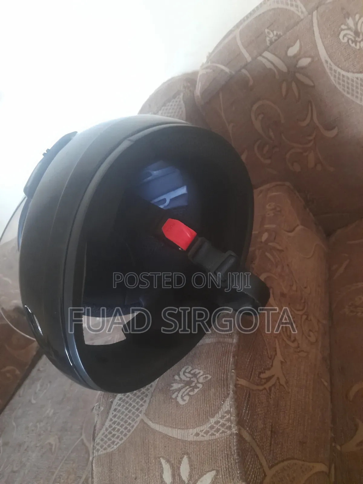 Gg Brand Black Full-Face Helmet