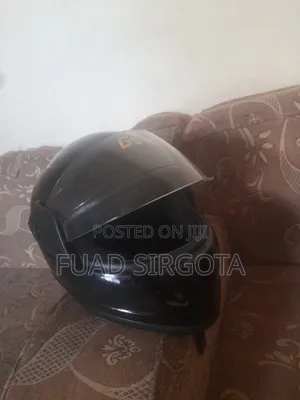 Gg Brand Black Full-Face Helmet