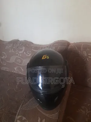 Gg Brand Black Full-Face Helmet