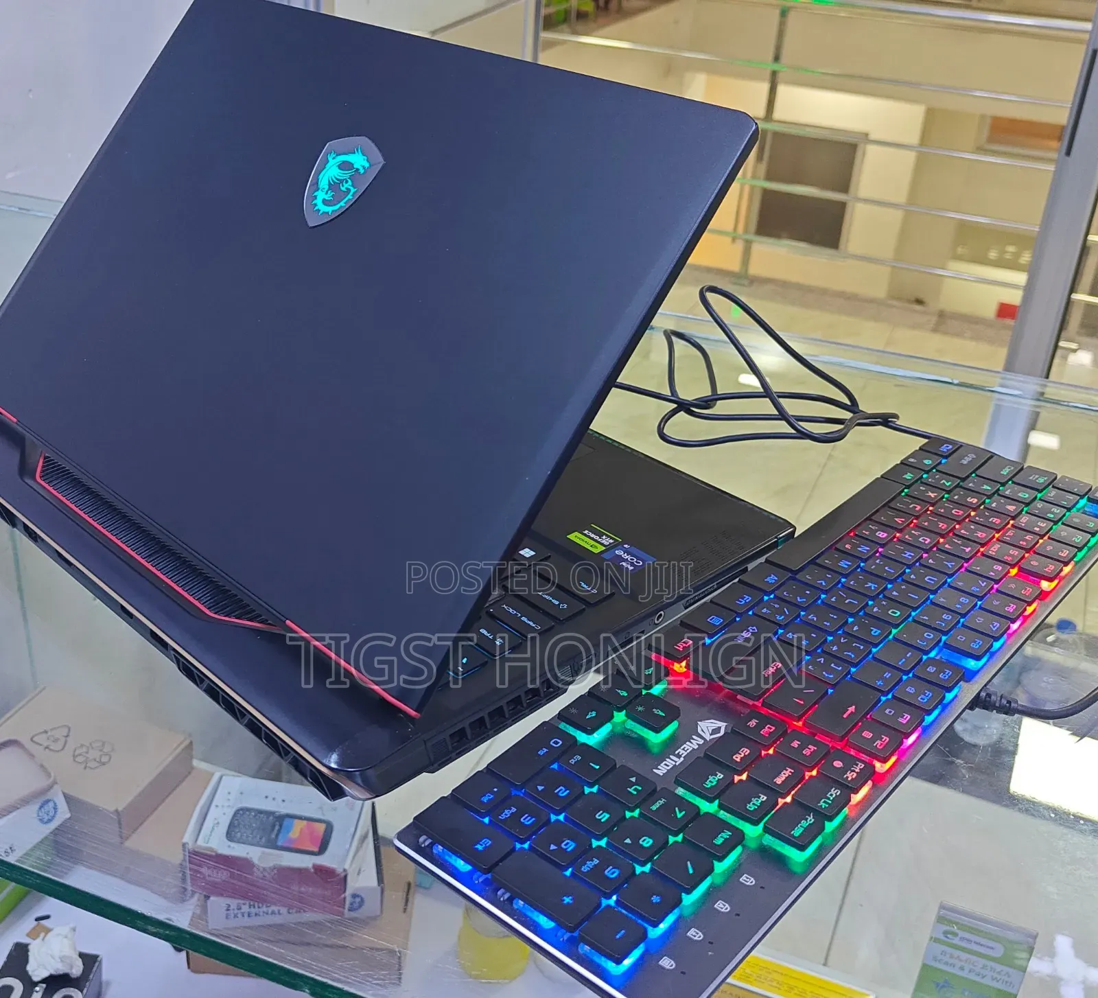 New Laptop MSI GE63 7RC Raider 32GB Intel Core i9 SSD 1T