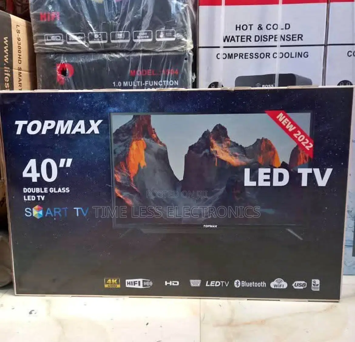 Topmax 40′′ Smart Tv – Compact Size, Smart Features!