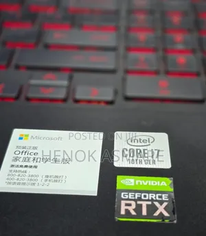 New Laptop HP Omen 15 16GB Intel Core I7 SSD 512GB