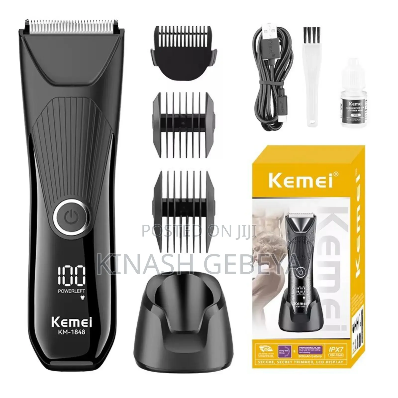 Kemei Rechargeable Body Trimmer
