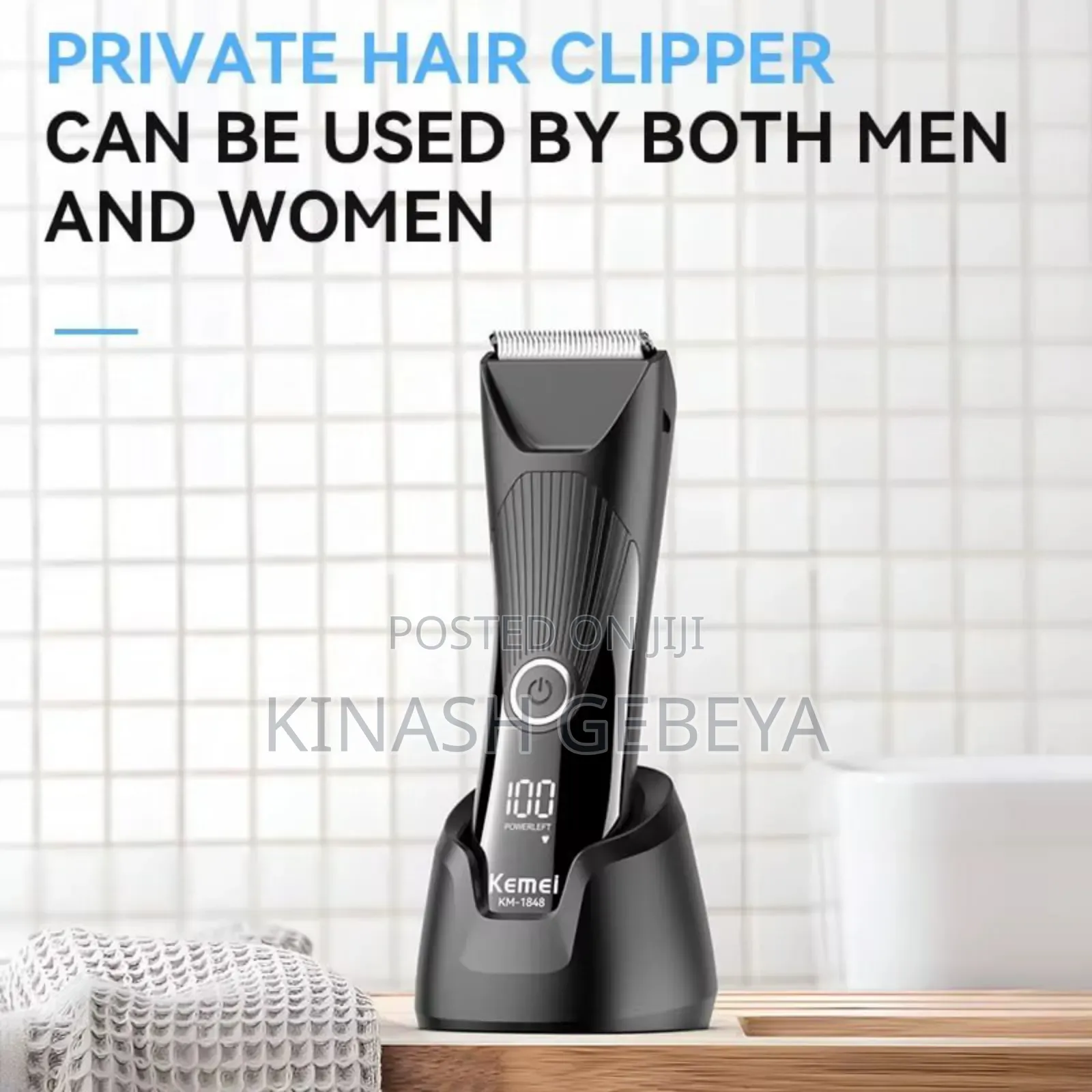 Kemei Rechargeable Body Trimmer