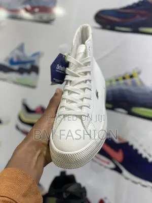 Lacoste Mid White Mens Quality Stylish Trendy Boots