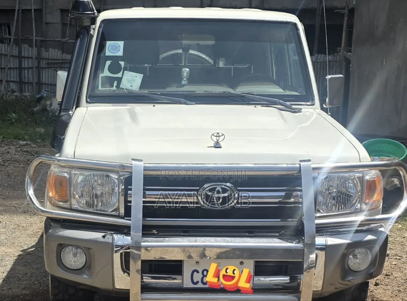 Toyota Land Cruiser 2015 White