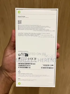 New Apple iPhone 17 Pro Max 256 GB Silver