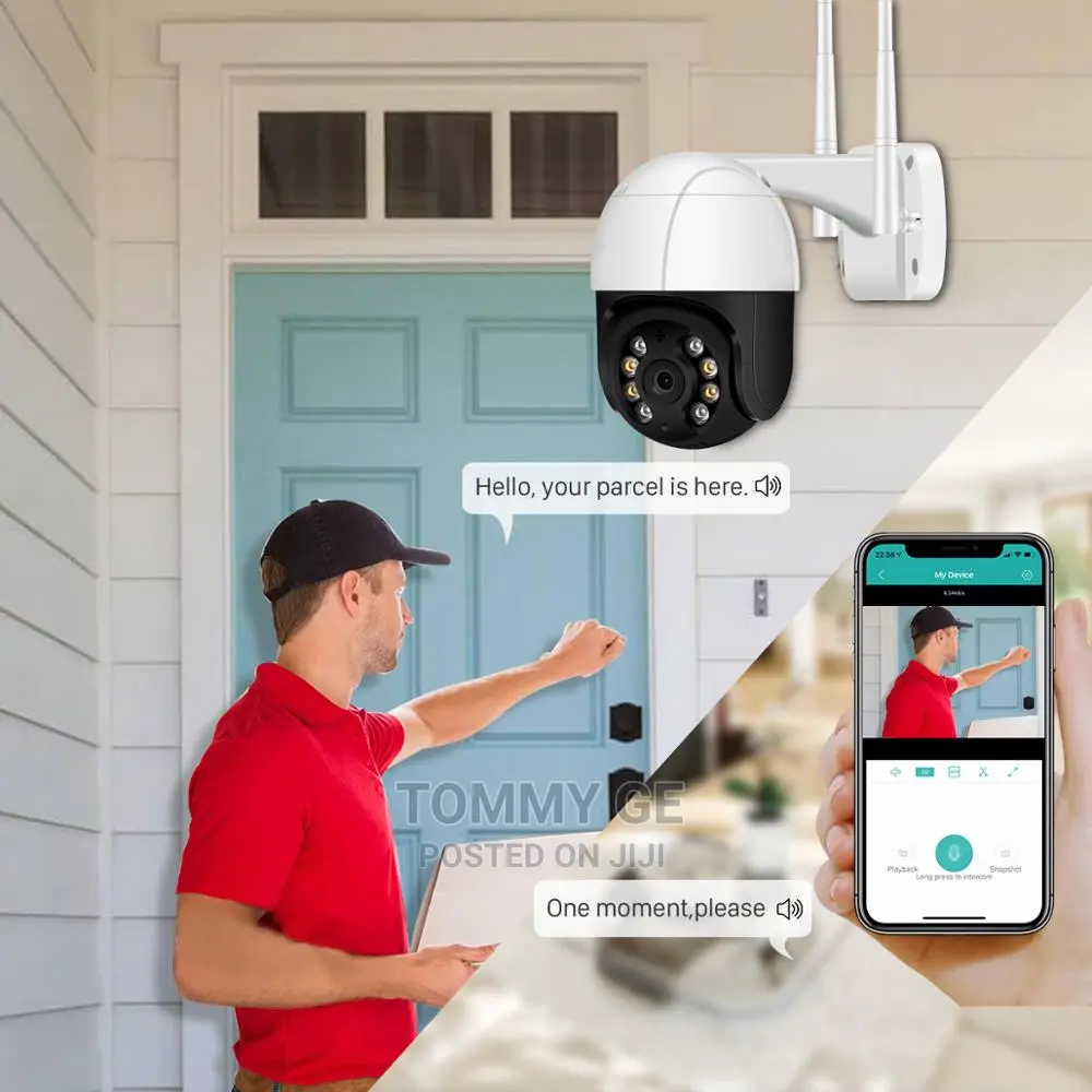 CAMERA 360 Degree Home Security Camera ስራ ቦታ ሆነው የልጅዎትን