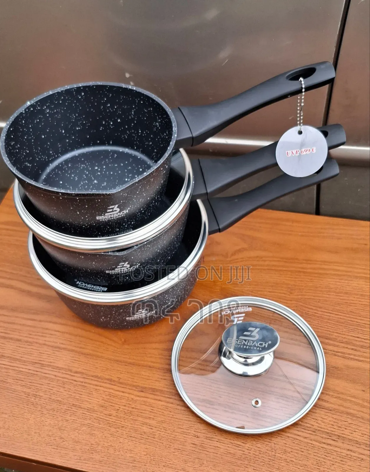 Eisenbach Sauce Pan Set ኦሪጅናል የሆነ ለማብሰያም ወጣወጥ ማቅረቢያም የሚሆን ሴራሚክ ድስት