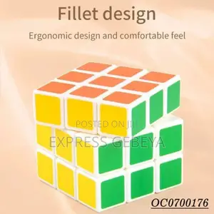 3in1 Stress Reliver Plastic Cube Rubik's Cube