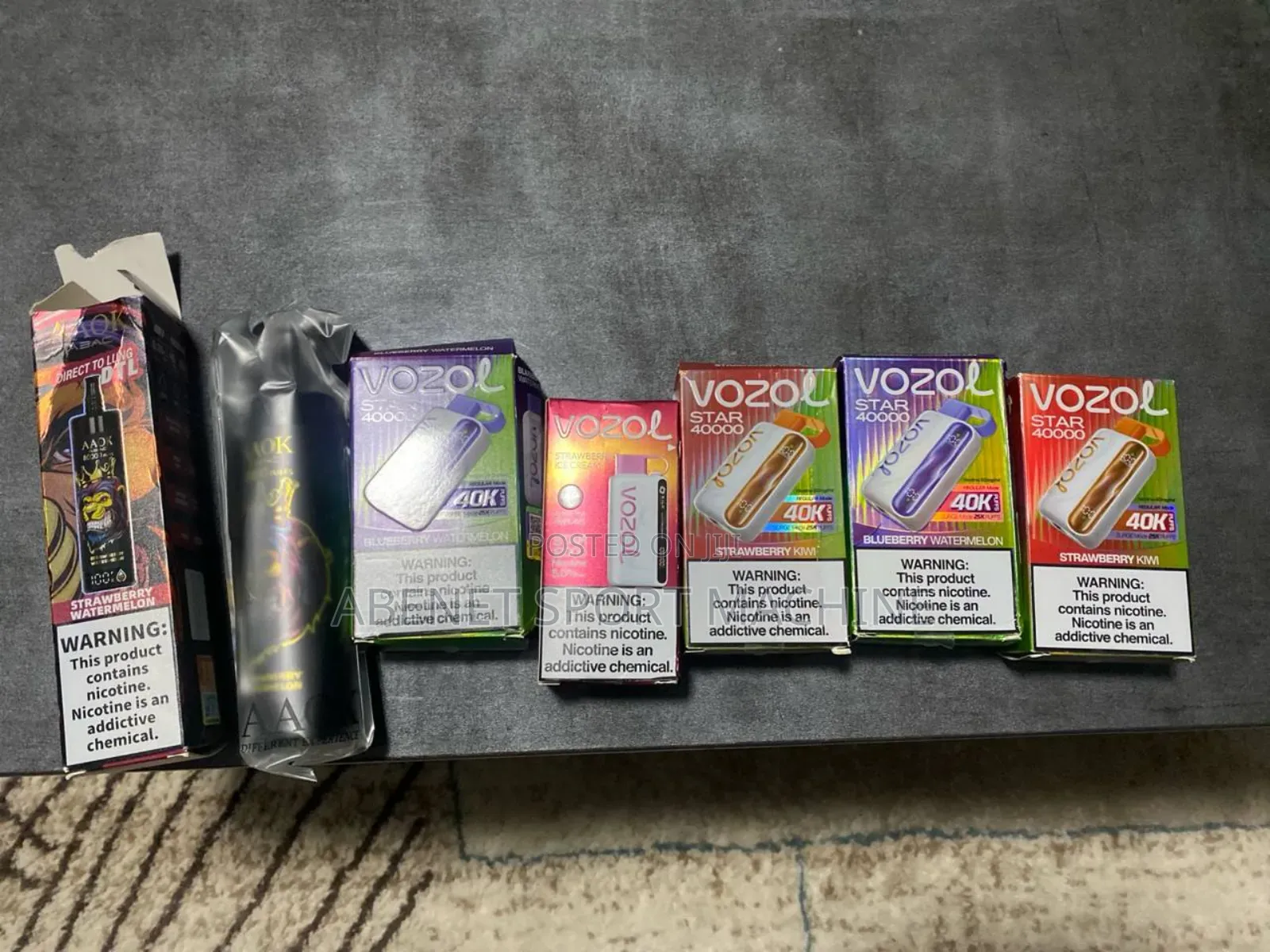 Vape Blueberry and Strawberry 