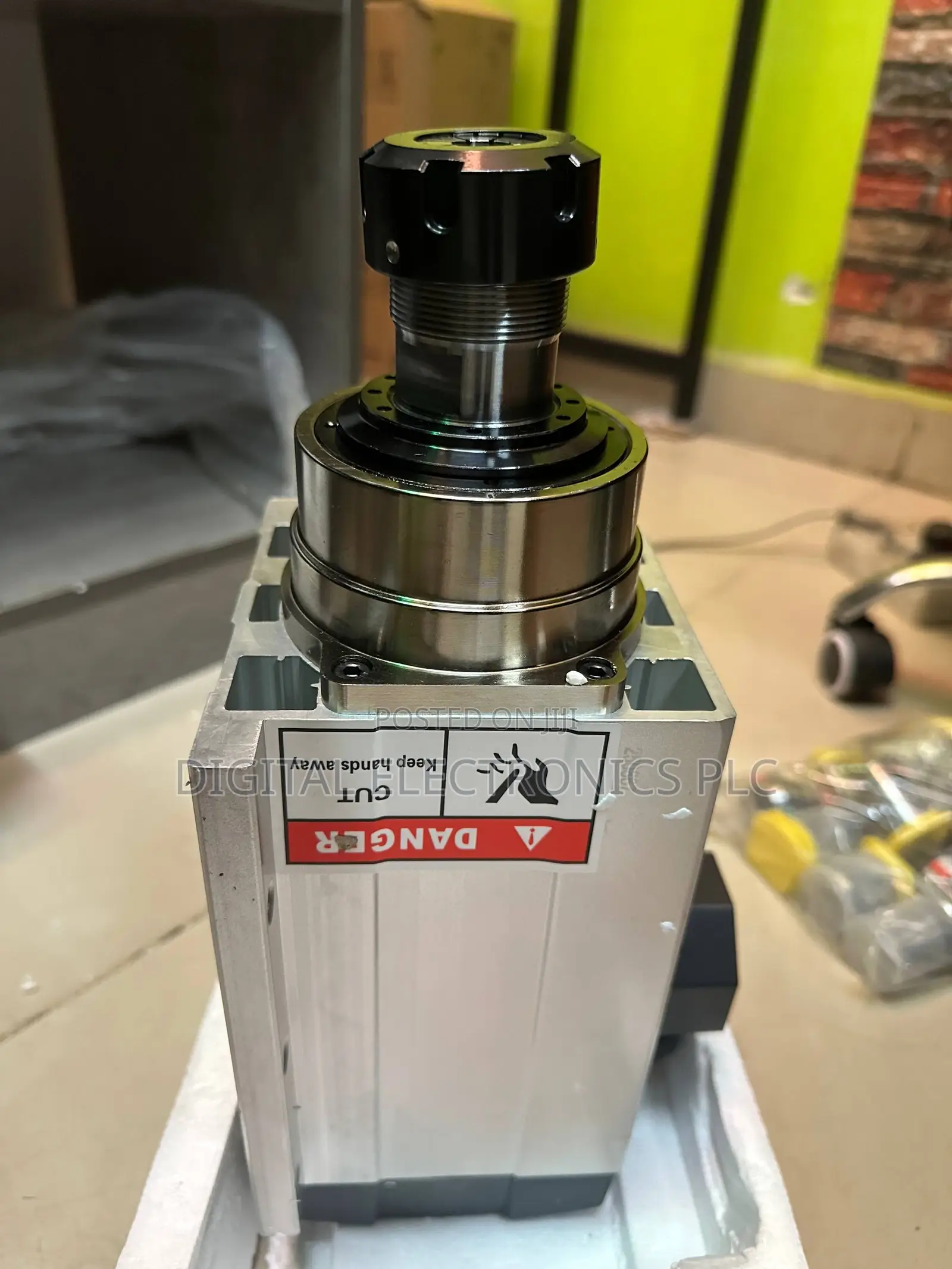 4.5kw Air Cooled Spindle Motor Full Kit With VFD and Er32 Collet Set