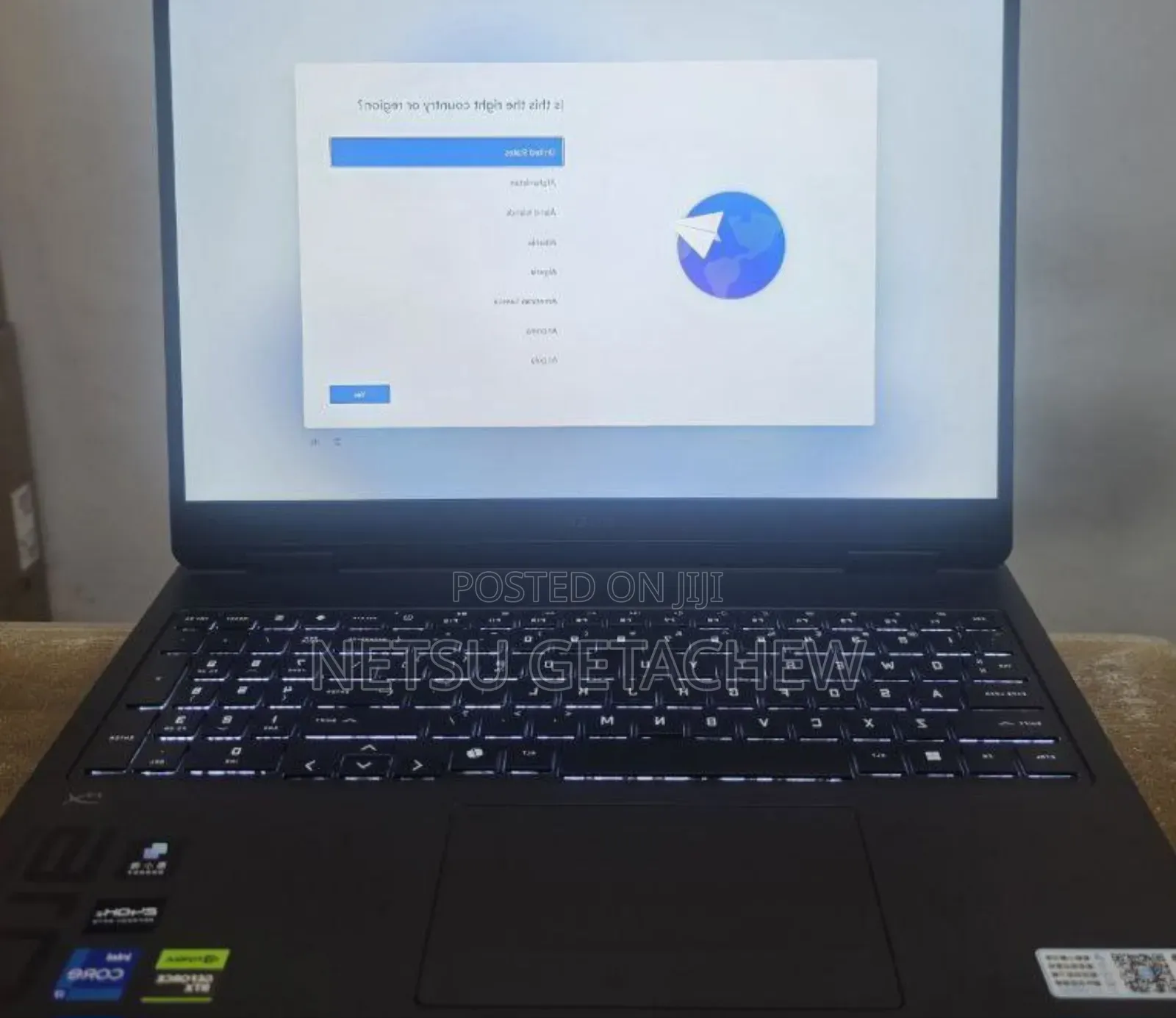 New Laptop HP Omen 16 16GB Intel Core I7 SSD 1T