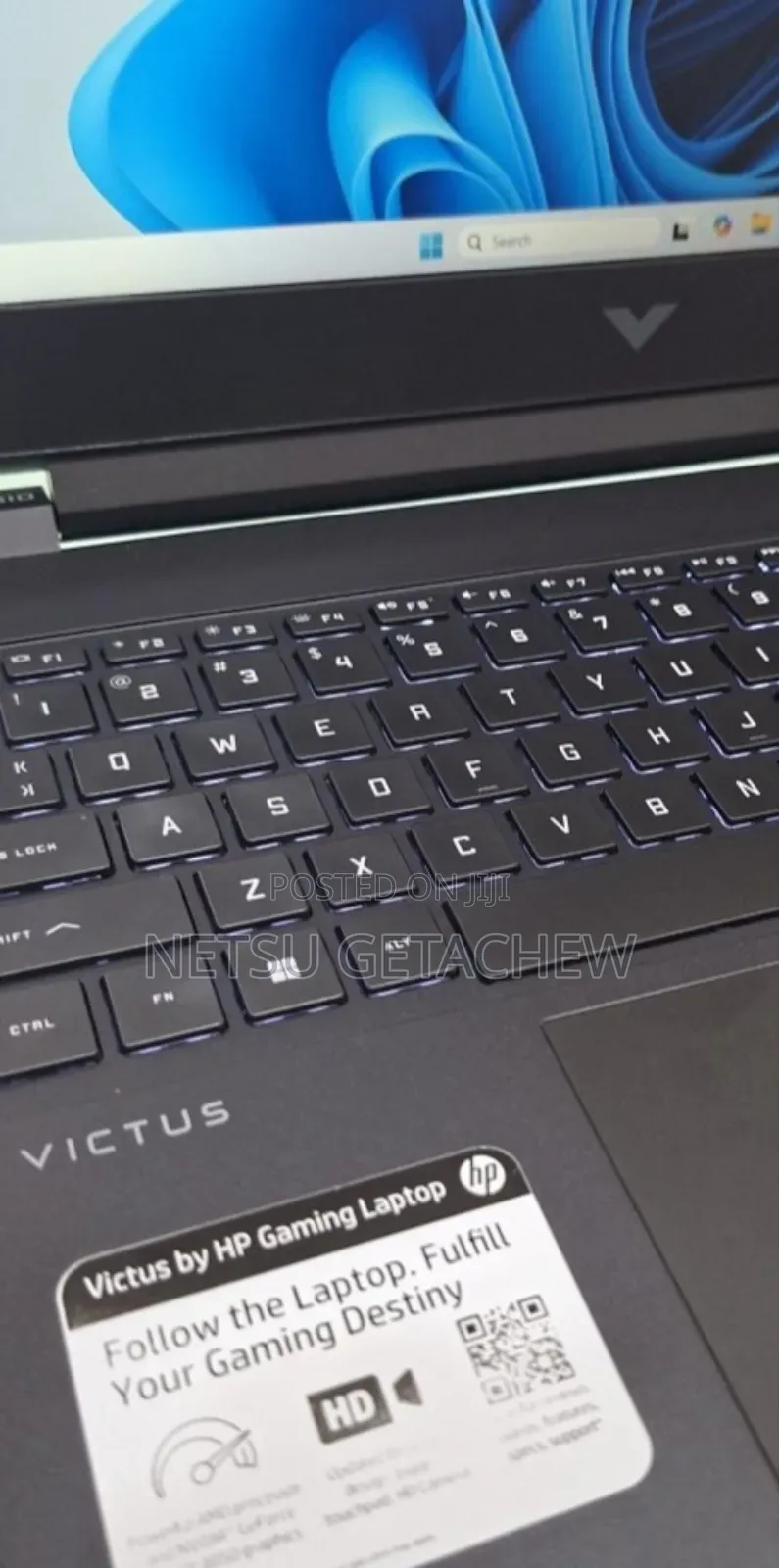 New Laptop HP Victus 15 32GB AMD Ryzen 5 SSD 1T