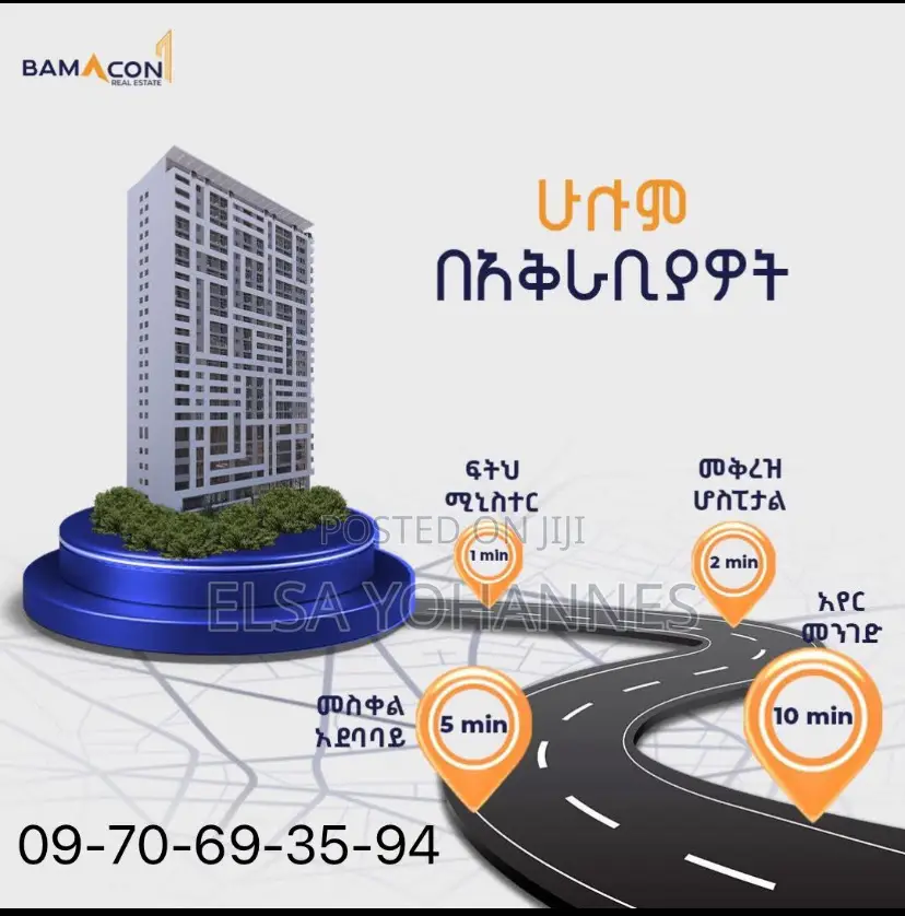 3bdrm Apartment in Bamacon Real Estate, Kirkos for sale