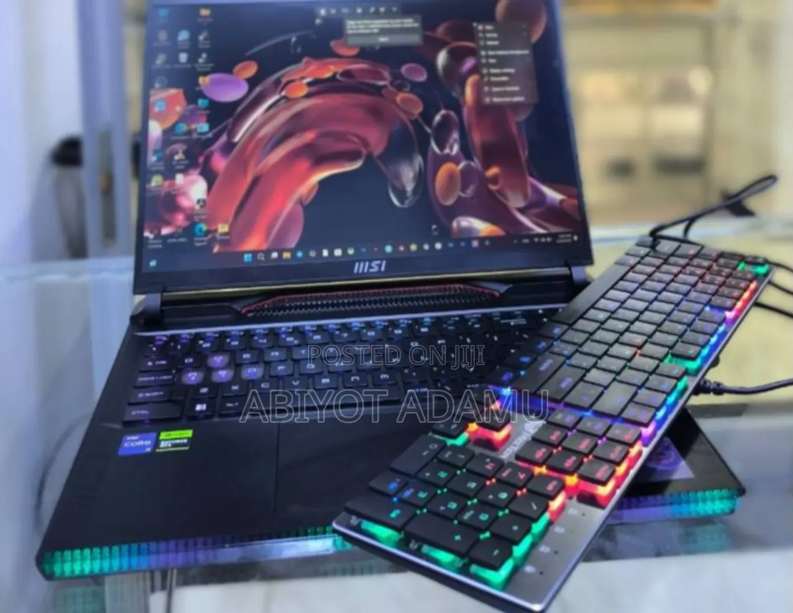 New Laptop MSI GF63 32GB Nvidia SSD 1T