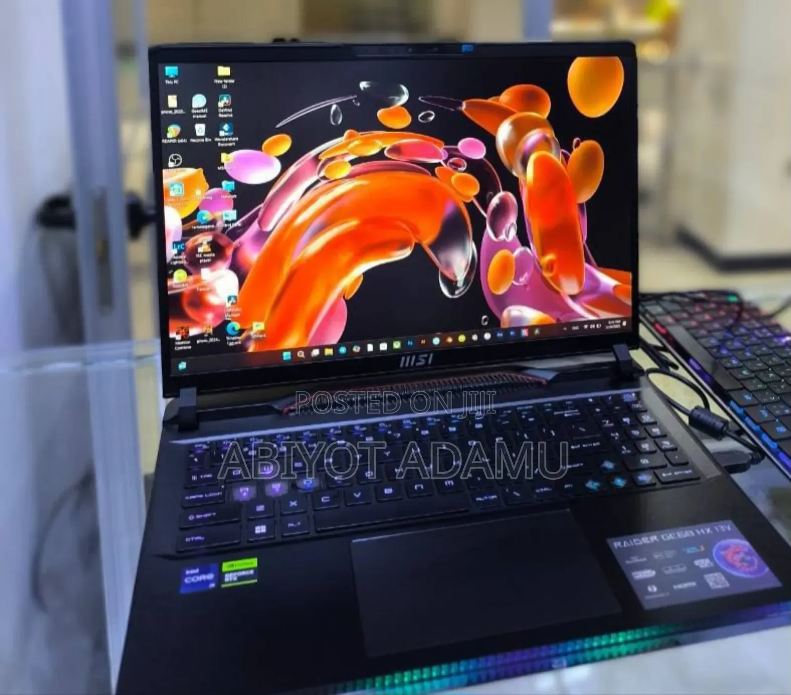 New Laptop MSI GF63 32GB Nvidia SSD 1T