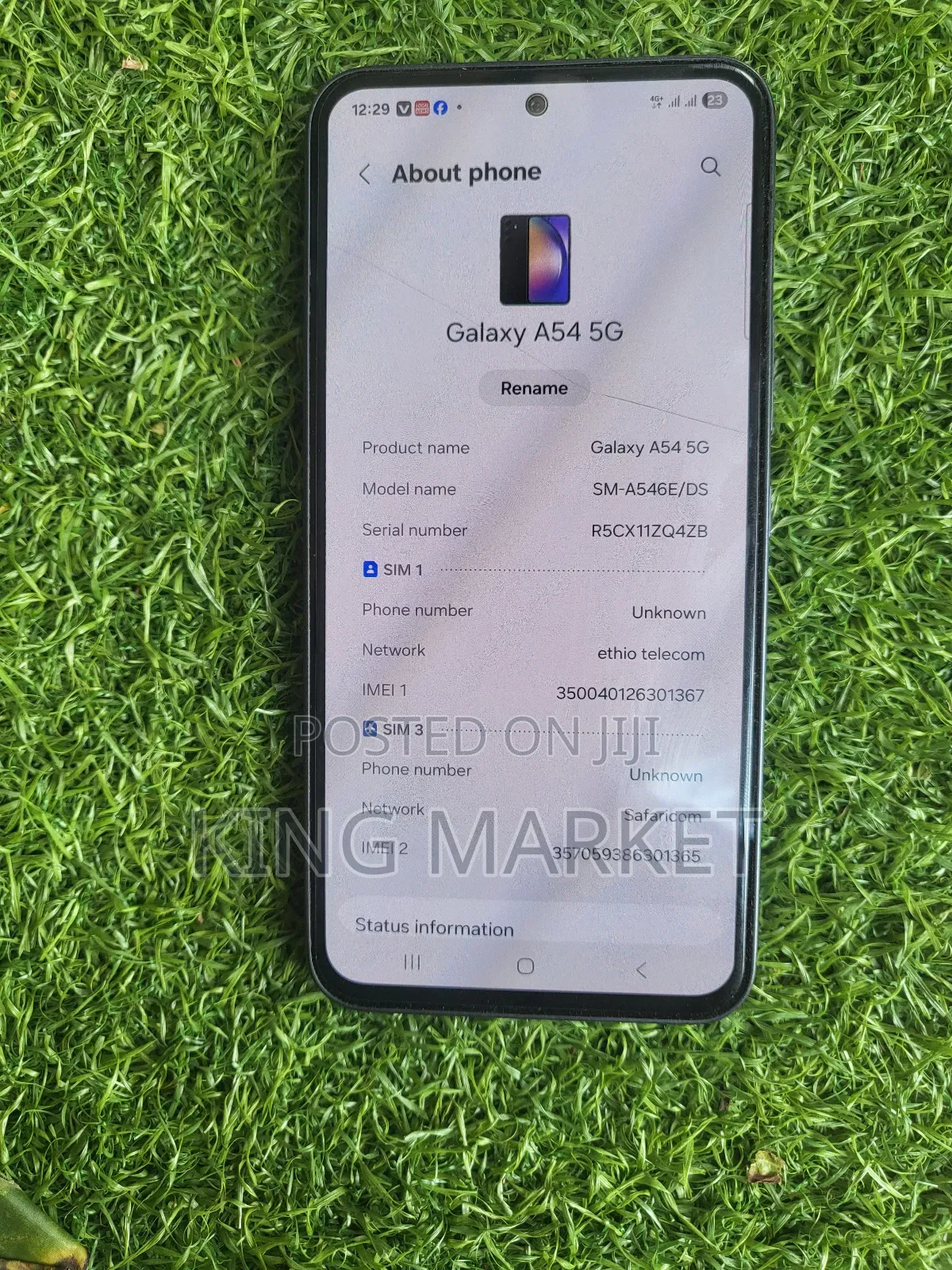 Samsung Galaxy A54 5G 256 GB Black