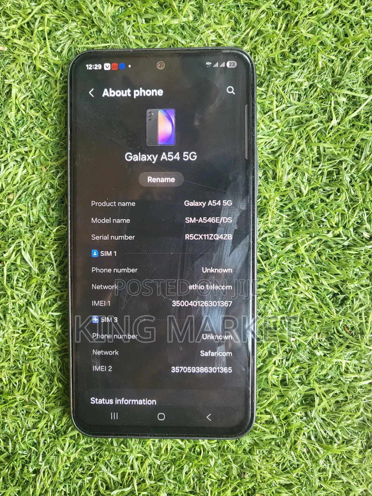 Samsung Galaxy A54 5G 256 GB Black