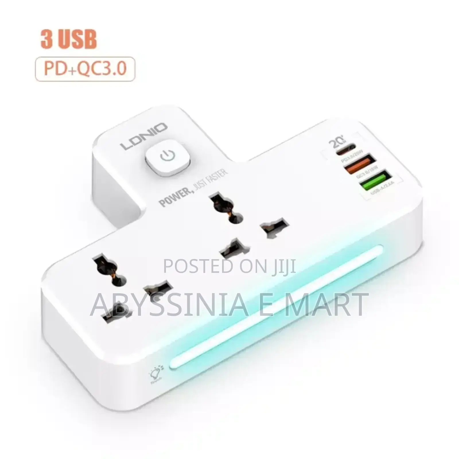 3in1 Power Socket