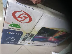 Photo - Gl 75.Inch Double Glass Youtube Video Bluetooth Android Tv Full Hd