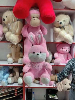 Fluffy Rabbit Plush Toys