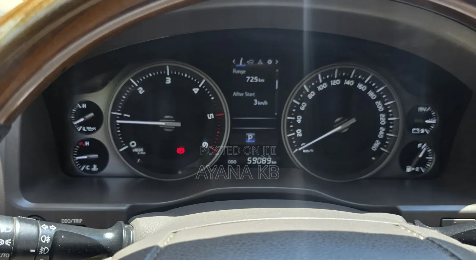 Toyota Land Cruiser 2017 Blue