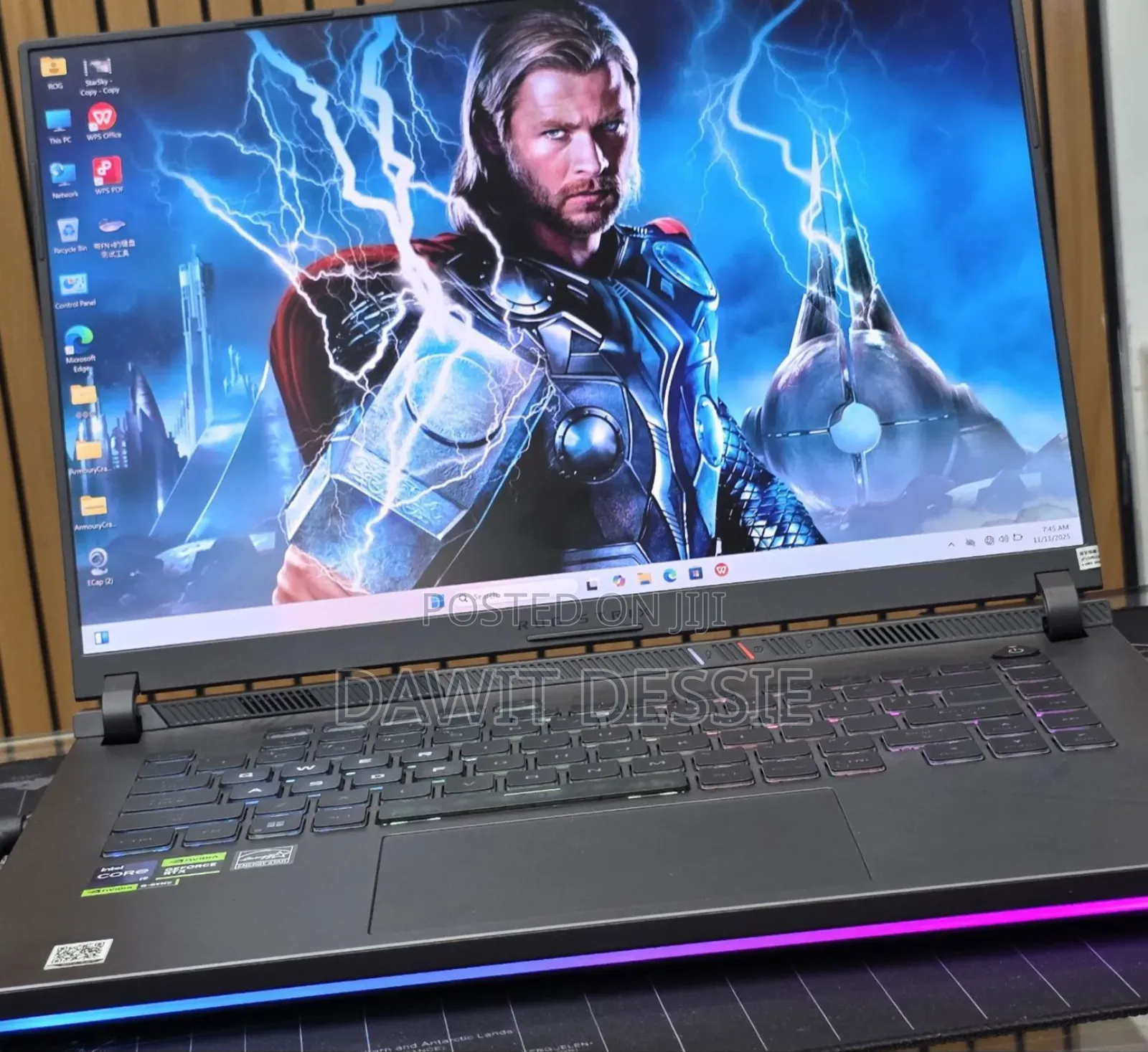 New Laptop Asus 16GB Intel Core I9 SSD 1T