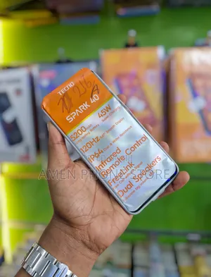 New Tecno Spark 40 256 GB Silver
