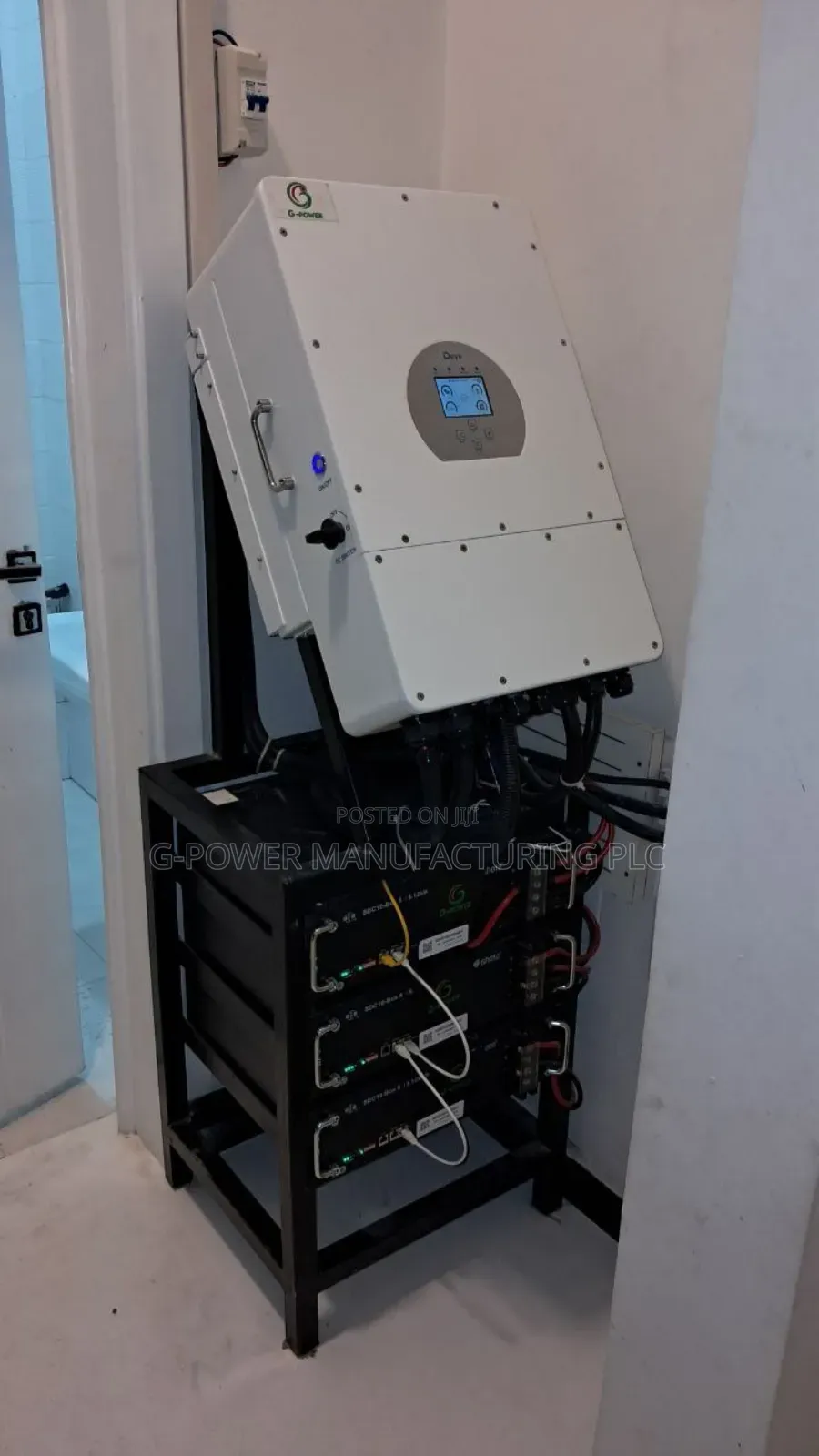 Monocrystalline Solar Pv + Hybrid Inverter + Lithium Battery