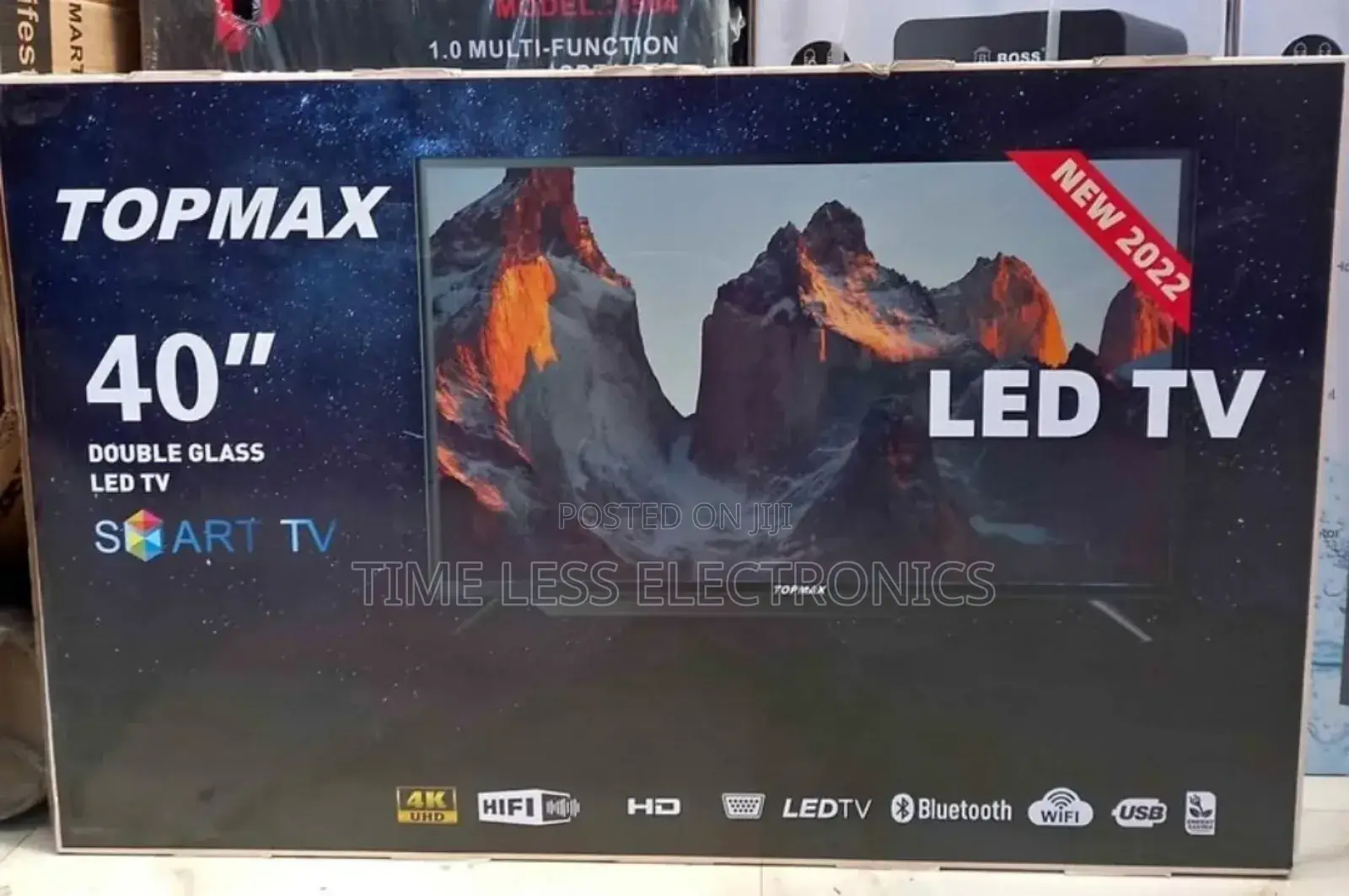Topmax 40′′ Smart Tv – Compact Size, Smart Features!