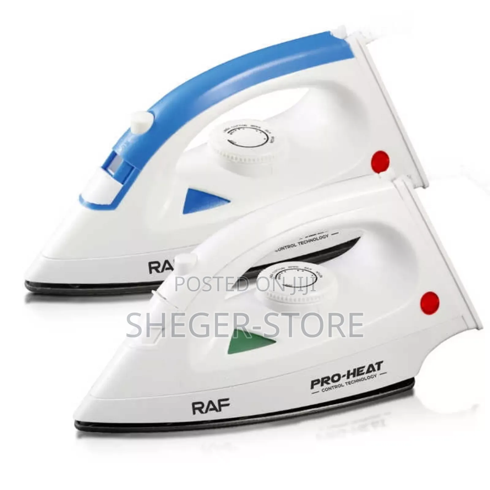 Raf Electric Steam Iron (Model: R.1808b) – 1200w Power