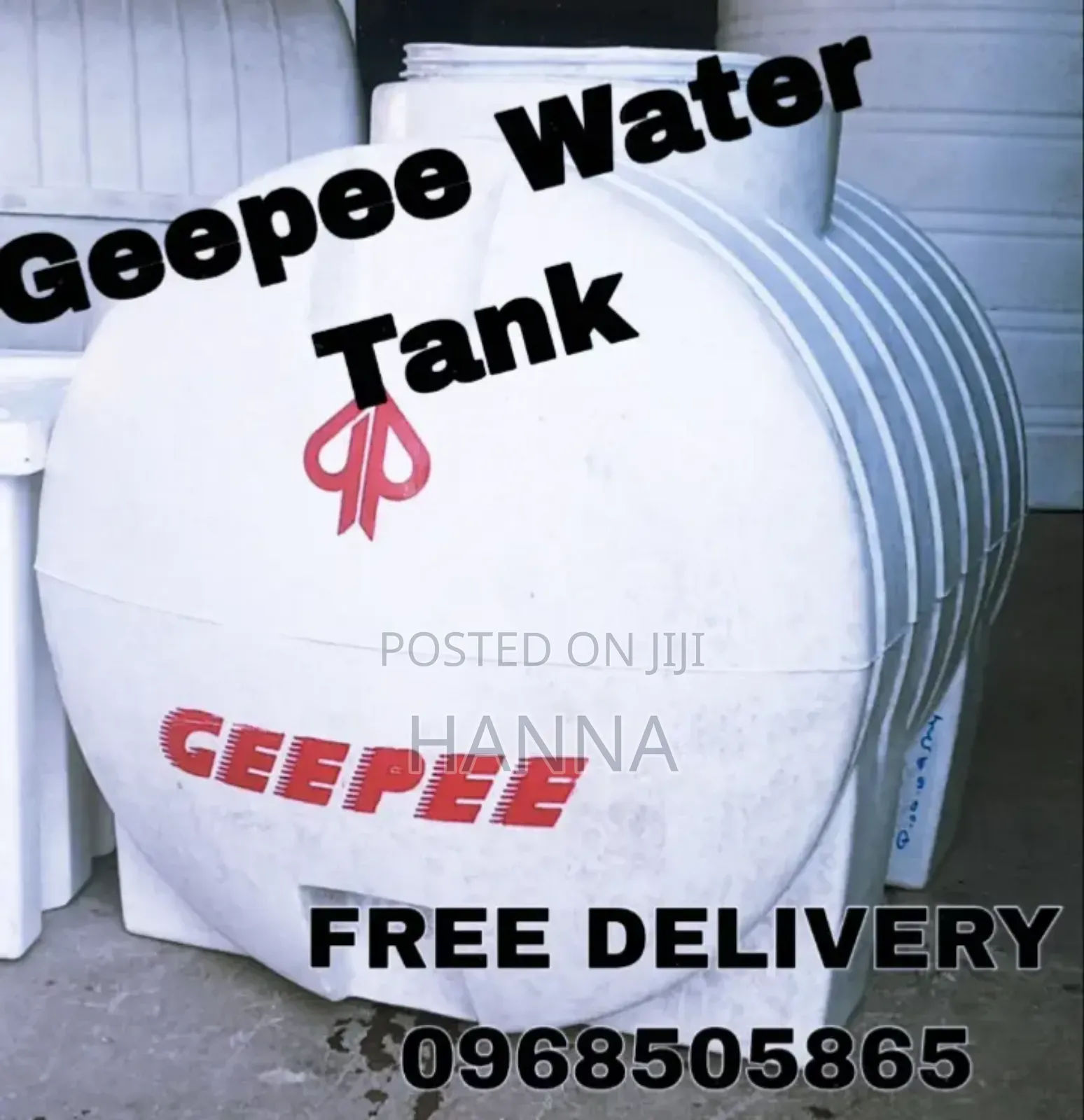 Geepee Water Tanker