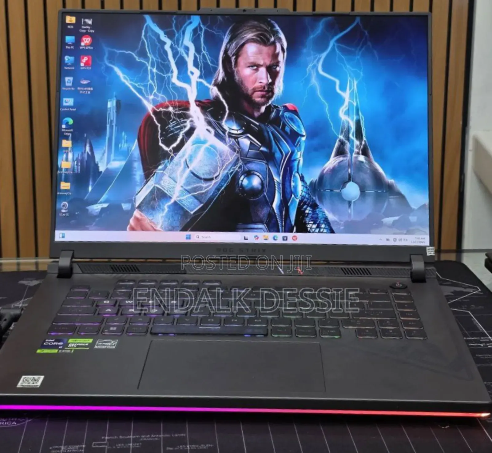 New Laptop Asus ROG Strix G16 G614 16GB Intel Core I7 SSD 1T