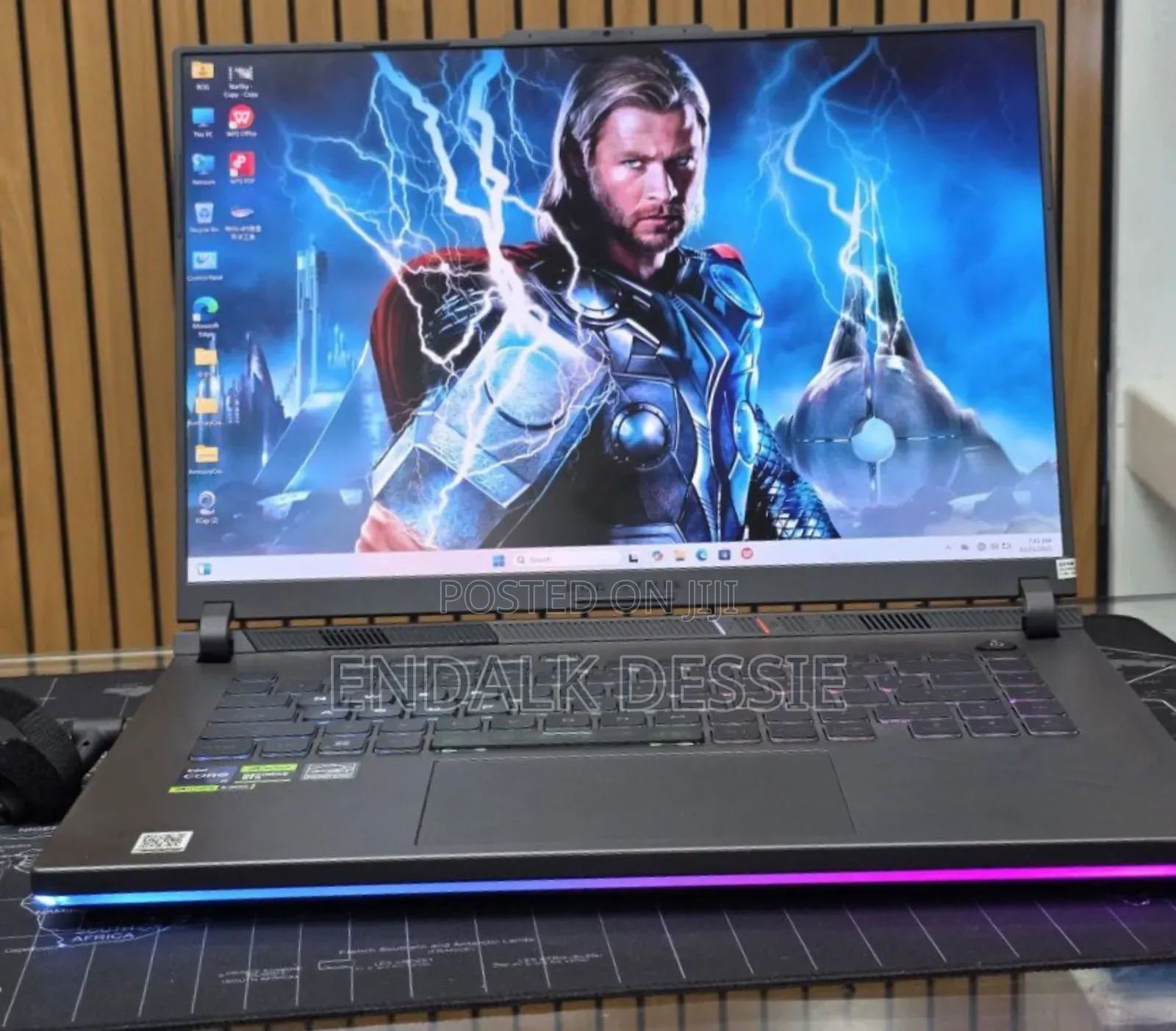 New Laptop Asus ROG Strix G16 G614 16GB Intel Core I7 SSD 1T