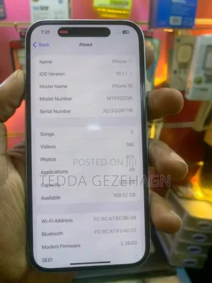 Apple iPhone 15 256 GB Blue