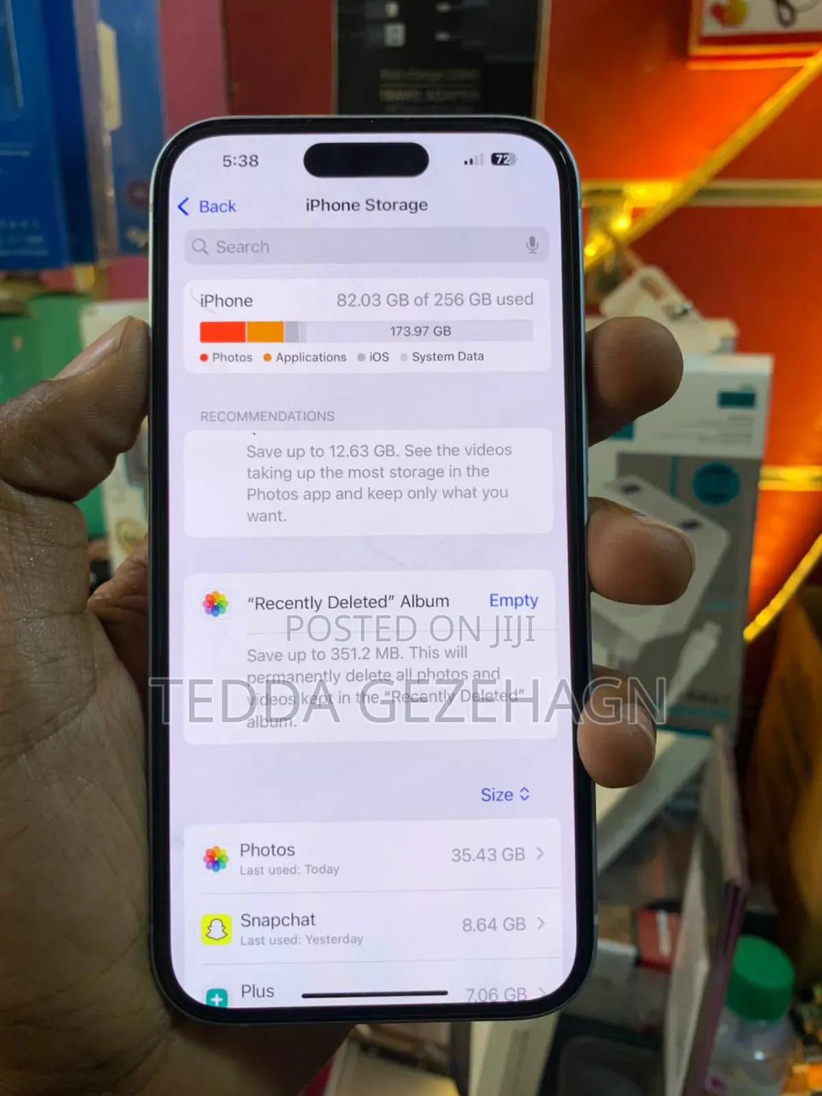 Apple iPhone 15 256 GB Blue