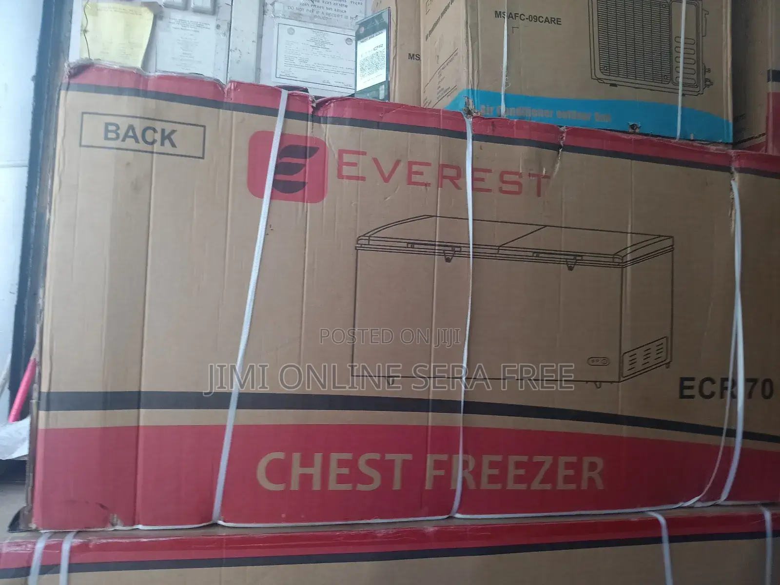 Everest Chest Freezer Model 780l H2 Tekafach Ber New
