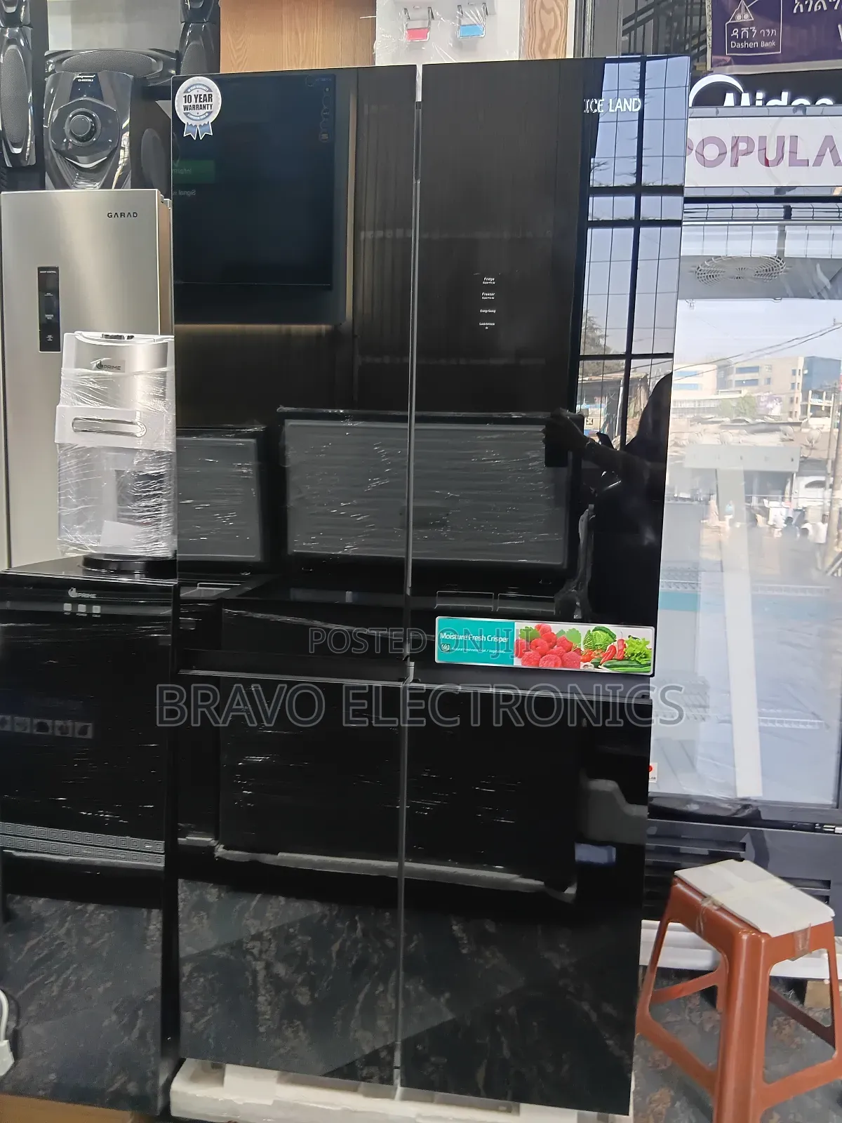 Iceland 4-Door Side-by-Side Refrigerator — Luxury Cooling