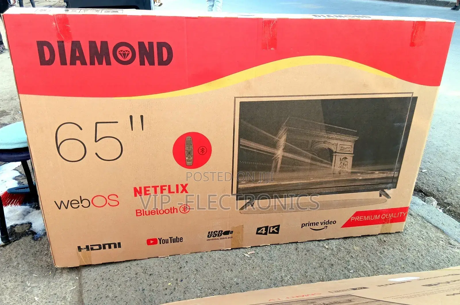 Diamond 65 Inch Tv Smart Webos New 2025 Original Products Tv