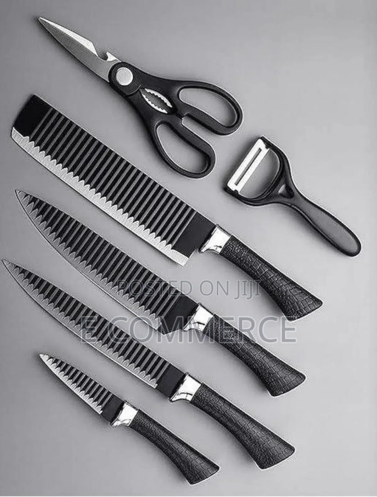6pcs Stainless Steel Knife Set